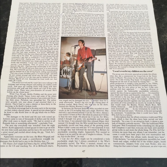 Miscellaneous “WHO” Newspaper Clippings - Picture 4 of 6